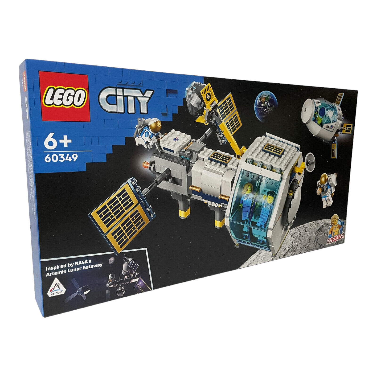 LEGO 60349 Raumstation Mond NASA Rakete Astronauten Figuren City Spielset NEU