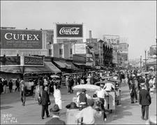 Coca Cola 8X10 Photo Billboard Atlantic City NJ 1922 Coke #4