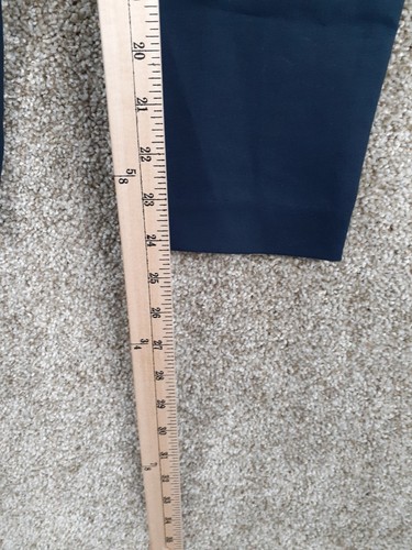 Old Navy High Rise Pixie Pant Womens 2 Petite Navy Blue Pockets Stretch NWT - Picture 10 of 12