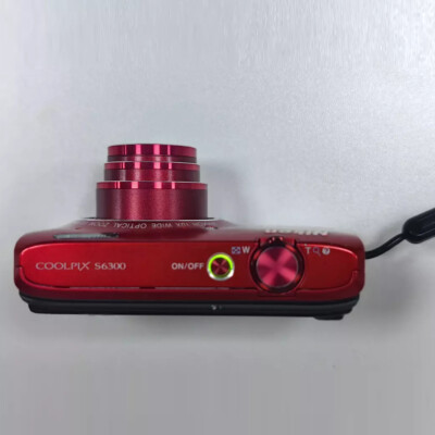 Nikon COOLPIX S6300 16MP Digital Camera 10x Zoom NIKKOR Glass Lens