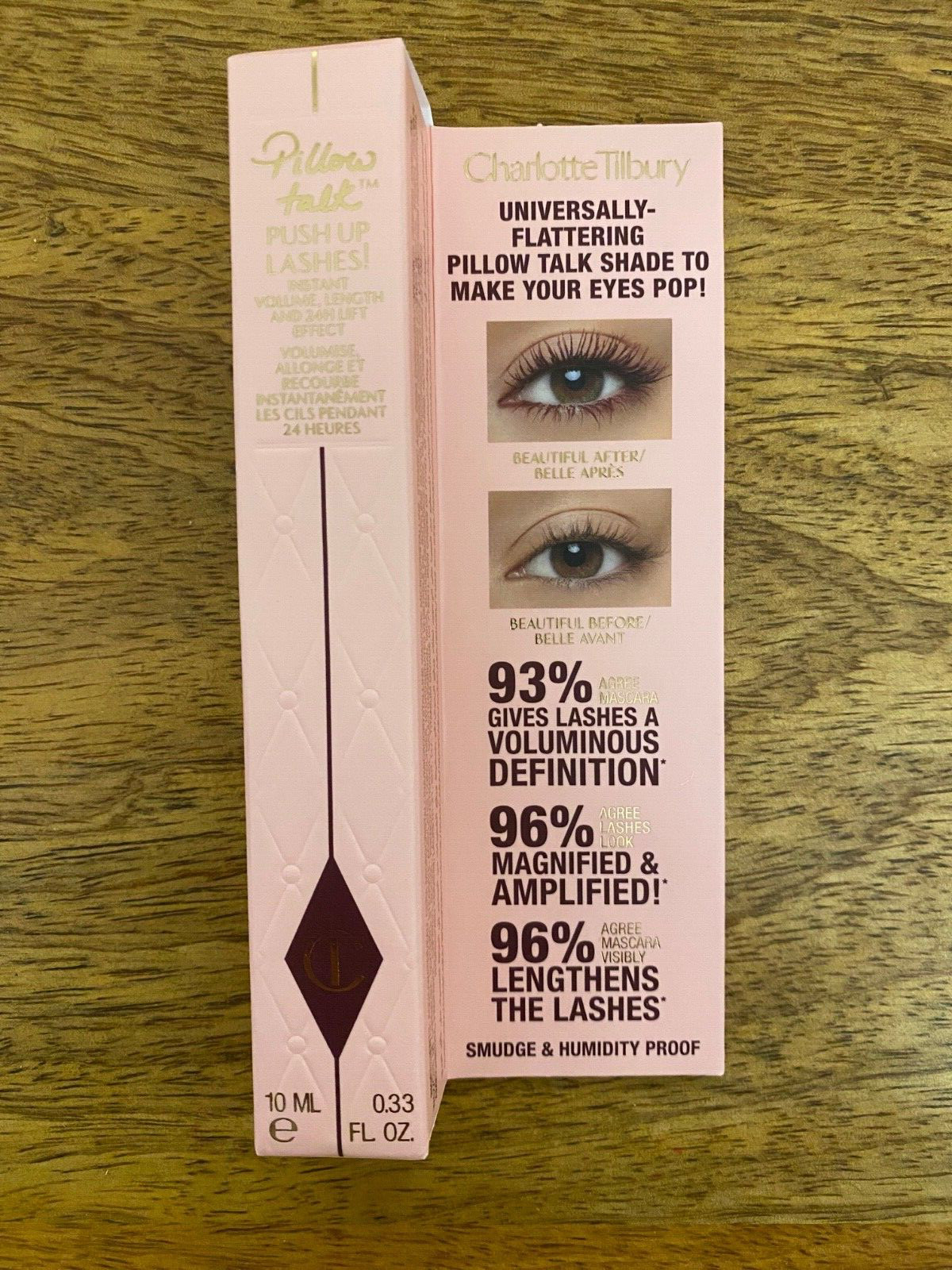 Charlotte Tilbury Pillow Talk Push Up Lashes Mascara in ‘Dream Pop’ 10ml RRP £28