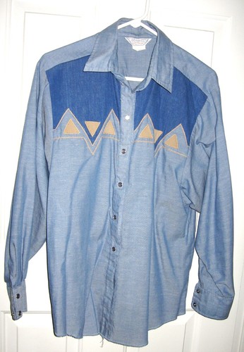 VTG Womans H Bar C Ranchwear Western 