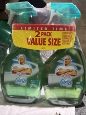 Mr Clean with Febreze Spray Bottle Multi-Surface Cleaner Meadows & Rain 32 oz