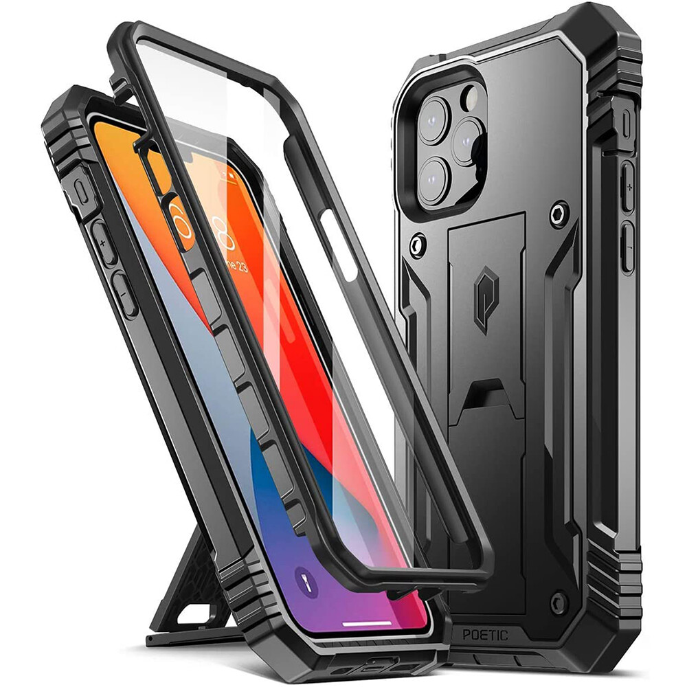 Custodia Per IPhone 12/iPhone 12 Pro Portafoglio Cavalletto Caso - Foto 3