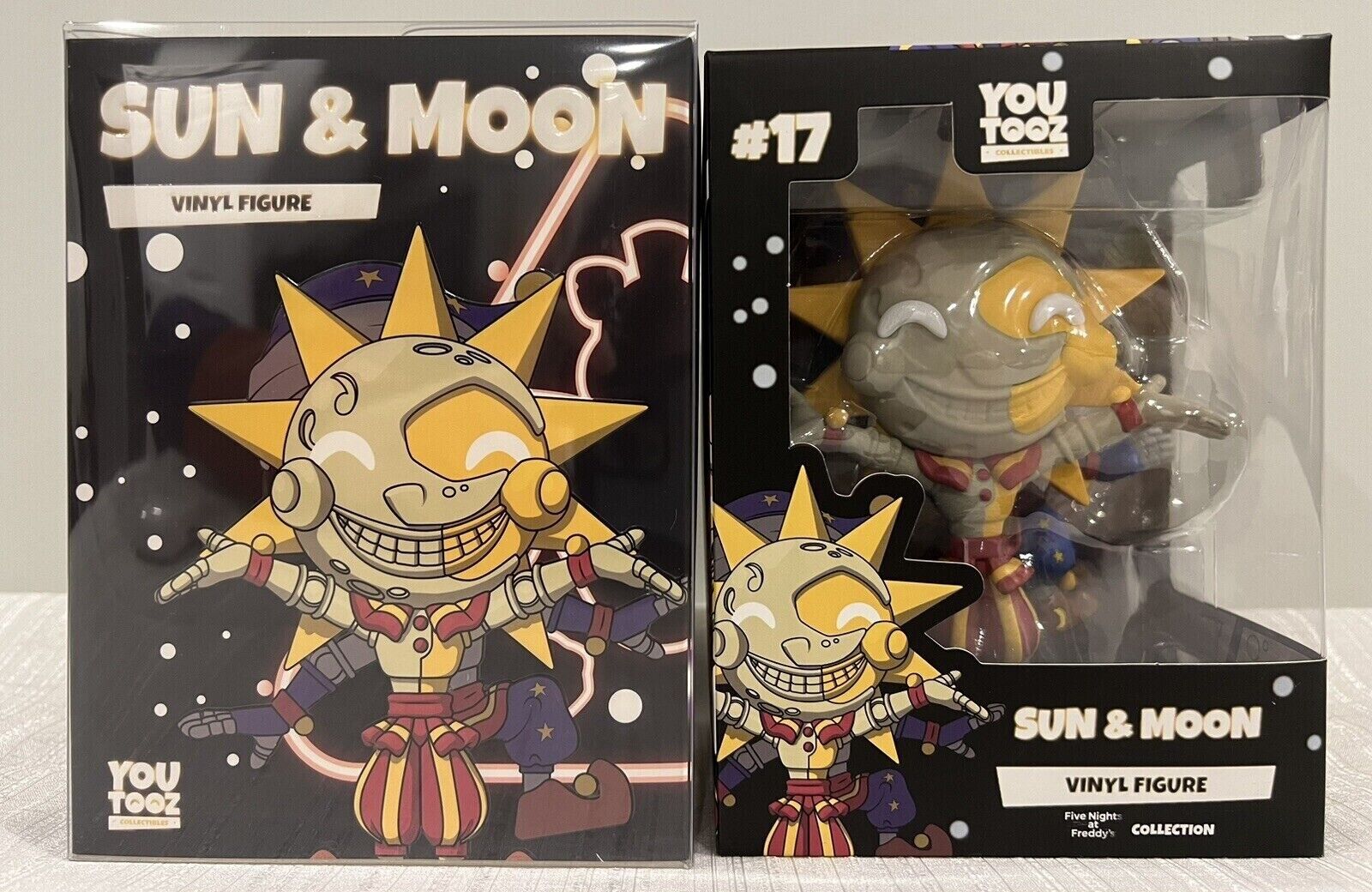 New Youtooz Five Nights at Freddy's Security Breach Sun & Moon FNAF Vinyl  Figure