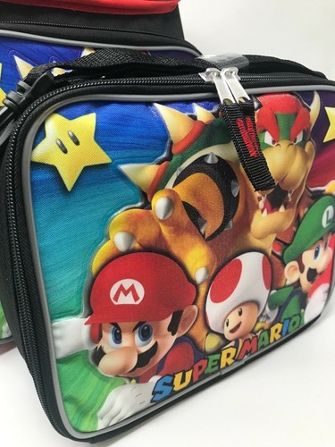 Nintendo Super Mario 16" Backpack & LunchBag Set - Picture 4 of 4