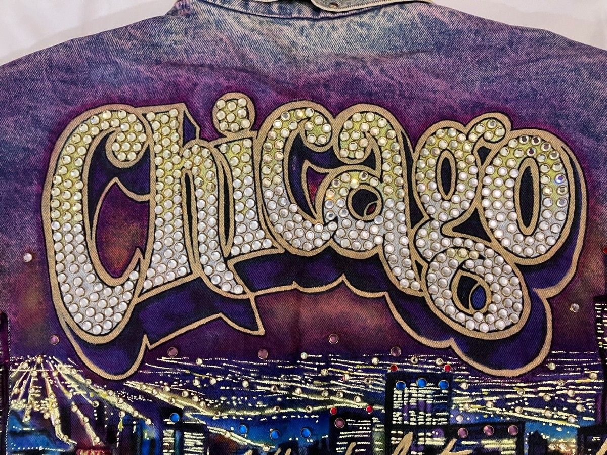 RARE Vintage 1987 Tony Alamo Denim Jacket Hand Painted RARE Vintage 1987 Tony Alamo Denim Jacket Hand Painted