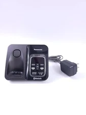 Black Panasonic KX-TGD560 Bluetooth Link2Cell Main Base Only With Power Cord 
