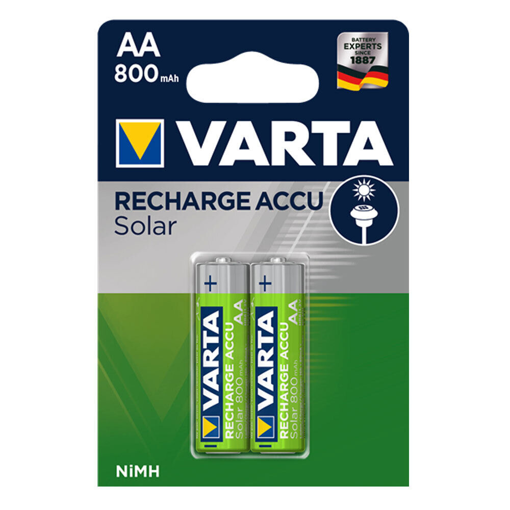 Thumbnail - Varta Akku Aa 800mah Akkubatterien Solar 2 Stück