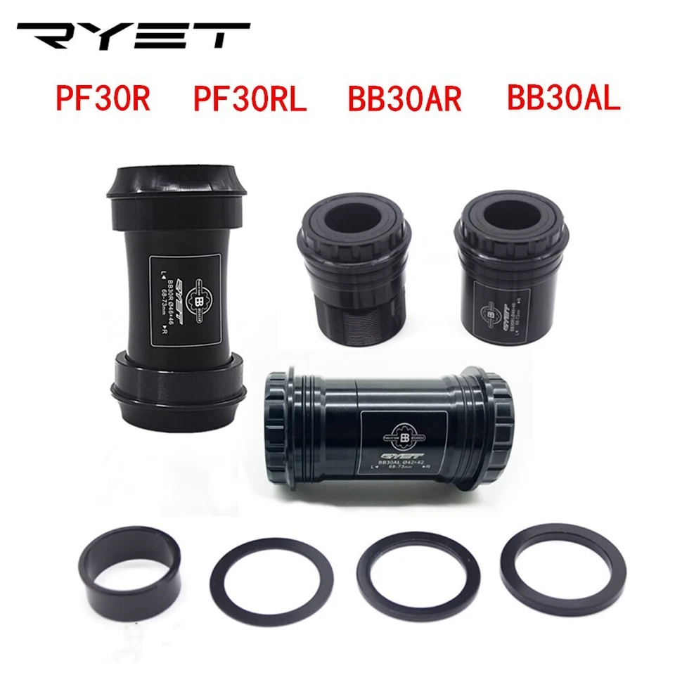 MTB Bicycle AUB Bottom Bracket BB Bearing Cartridge 68mm 73mm for Shimano Sram - Image 2 of 4