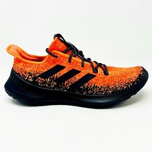 Black Orange Mens Running Shoes 