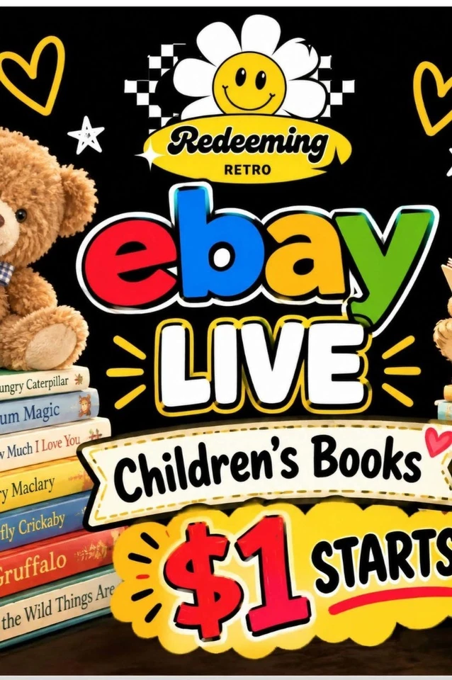 😍 Children's Book Sale🔥 $1 Starts