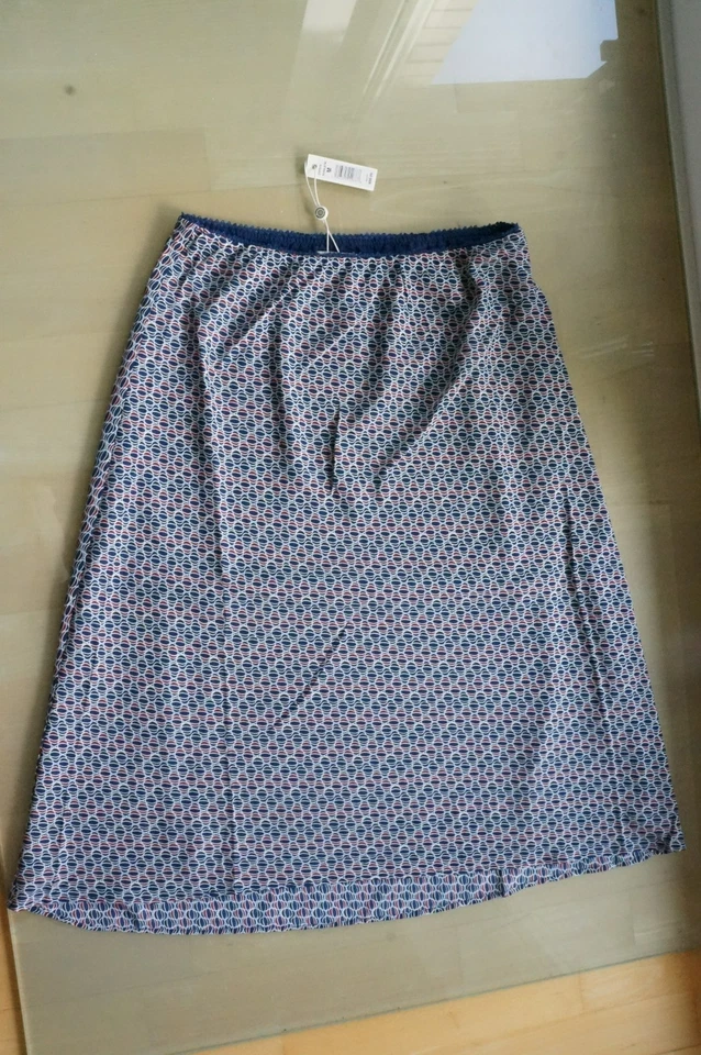 Max Studio Damen Rock mit Innenrock Größe M NP 98 $ Muster Midi NEU mit Etikett - Bild 2 von 4