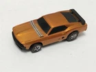 HOT WHEELS RED LINE SIZZLERS MUSTANG MACH 1 ORANGE NICE SHAPE NEVER OPENED