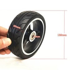 5 5 x 2 Kohlefaser Solid Reifen f��r M4 Pro Elektroroller Brandneu! – Bild 3