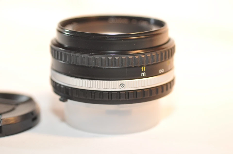 尼康 50 毫米 F/1.8 AI-S AIS E PRIME 煎饼镜头适用于 FA FM2N F3 FE FG F5 F100 DF — 第 3/4 张图片