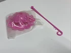 1985 Barbie Dream Glow Pink Parasol Umbrella Accessory Stars Vintage