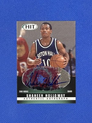 2000 Sage Hit Auto Emerald Shaheen Holloway #A36 Autograph
