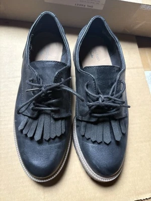 Clarks Damen Loafer Sehr Elegant 37 Schwarz Leder - Bild 1 von 4