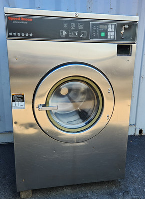SPEED QUEEN COIN-OP FRONT LOAD WASHER MODEL SC60BC2OU60001 SN