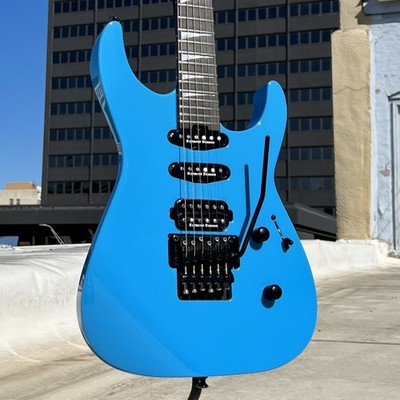 Jackson American Series Soloist SL3, Ebony Fingerboard, Riviera Blue, with Case
