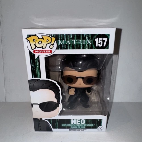 Funko Pop! Movies: 157 Neo from The Matrix [New In Box, Retired Collectible]