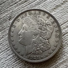 1921 P $1 Morgan Silver Dollar About Uncirculated Nice Condition and Details