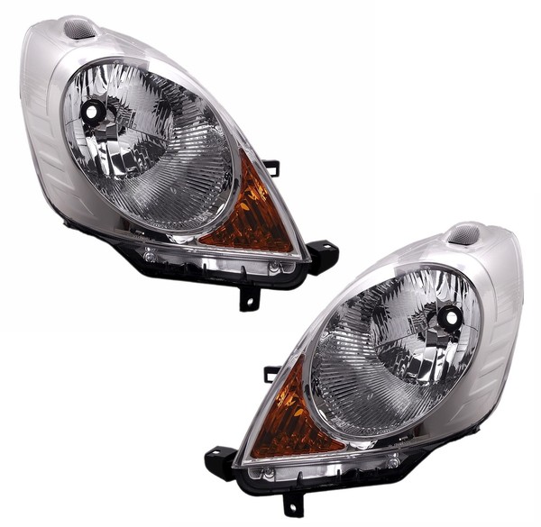 Scheinwerfer Set FüR Nissan Note E11 2006-2008 H4 LWR Stellmotor Halogen-image