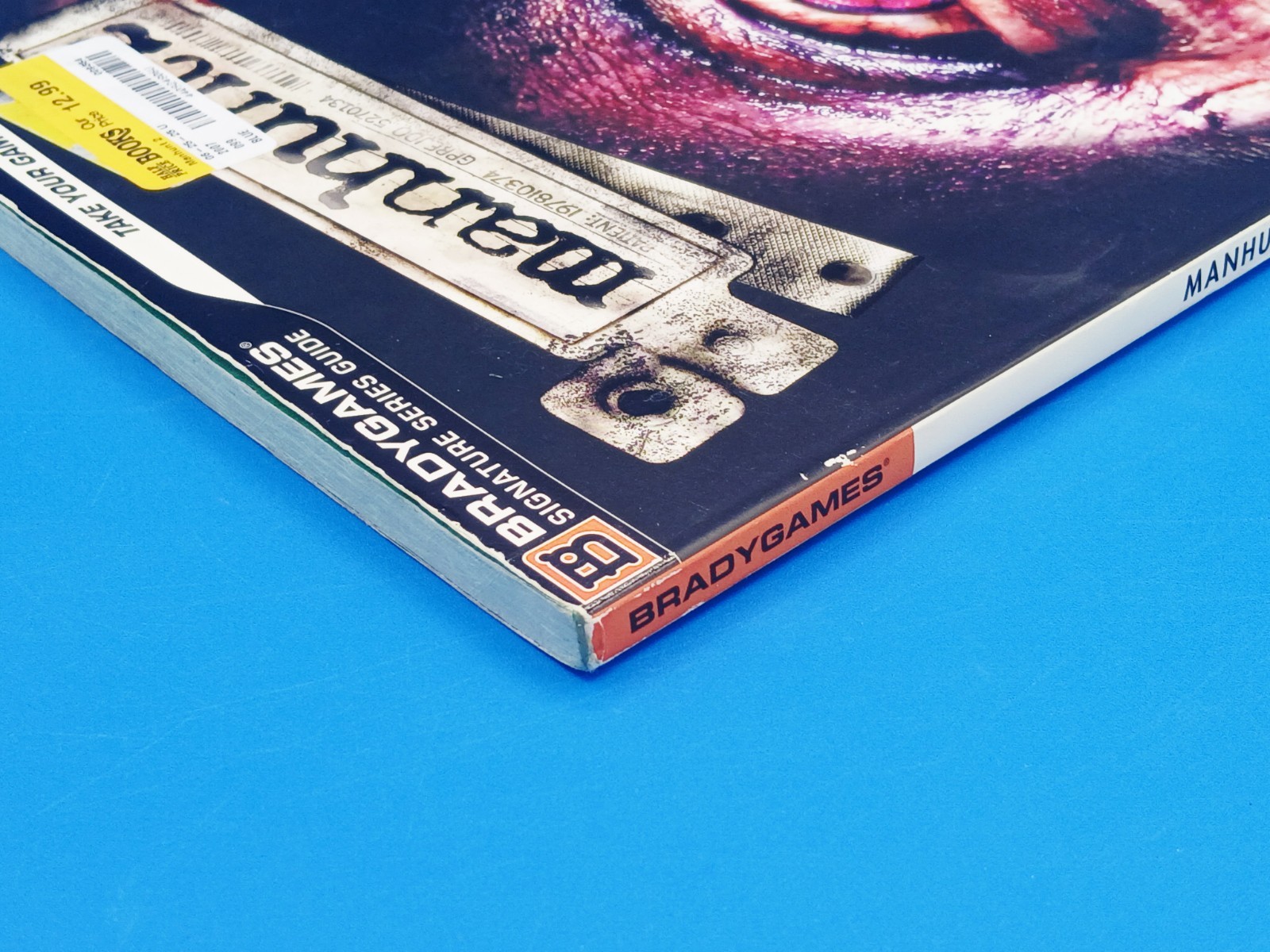 BradyGames Manhunt 2 Signature Series Guide Wii PS2 PSP Poster Gun Guide.