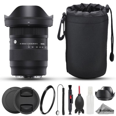 Sigma 16-28mm f/2.8 DG DN Contemporary Lens (Sony E) - 8pc Starter Kit