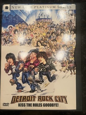 DETROIT ROCK CITY  DVD Kiss The Rules Goodbye! Widescreen Cardboard Case Cover