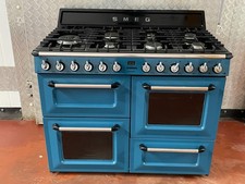 Smeg Victoria 110cm Dual Fuel Range Cooker. TEAL