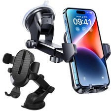 Universal 2026 BEST Car Phone Holder[Upgraded Suction & Clip]Rotatable Universal
