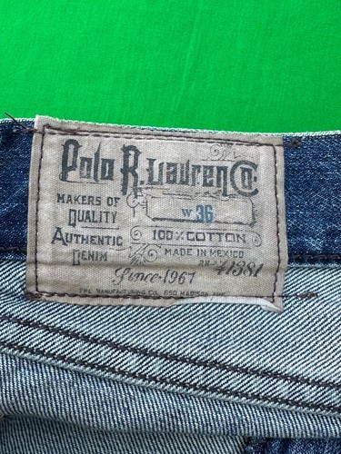 Polo Ralph Lauren Men's Blue Denim Shorts Size 36. - Picture 5 of 8