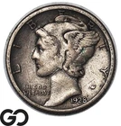 1928-S Mercury Dime