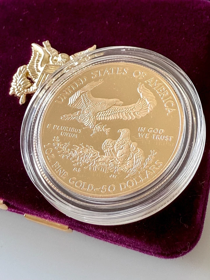 USA – 2018 – American Eagle – 50 US Dollar – 1oz Proof Gold – mit Etui und COA - Bild 2 von 4
