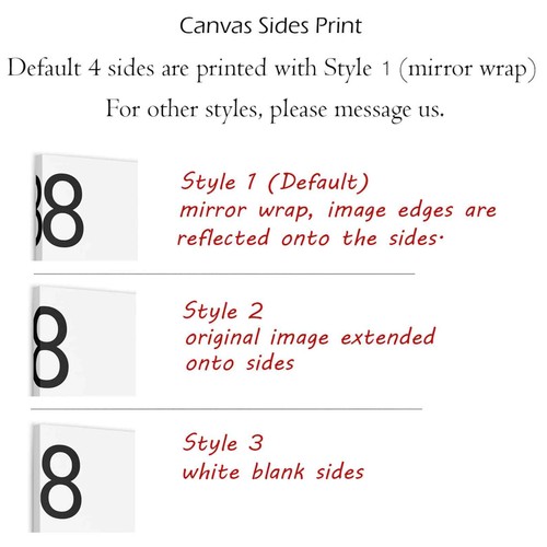 Lake Landscape Canvas Print Rustic Wall Art Oil Painting Vintage Nature Decor - Picture 4 of 9