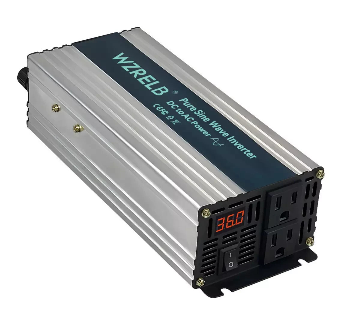 Volfvert Pure Sine Wave Inverters 4000W DC 12V to AC 110V 120V with Volfvert Pure Sine Wave Inverters 4000W DC 12V to AC 110V 120V with