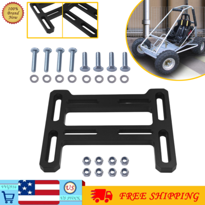 #ad Black Motor Engine Mount Bracket Plate For Small 4 Stroke 212 Preditor Tecumseh $23.99