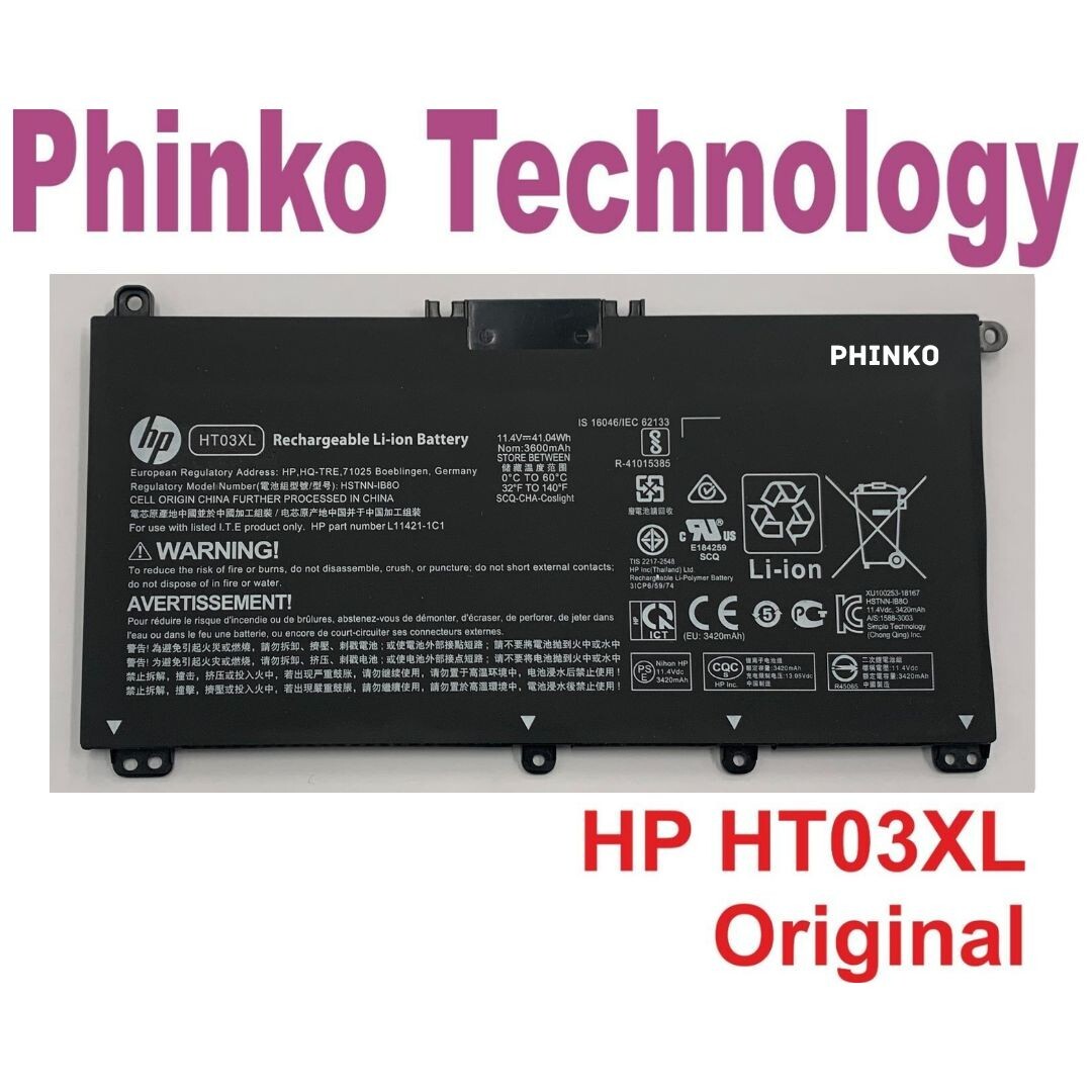 Genuine Battery HP 15s-eq 15s-eq2158au 15s-fq 15s-fq1055tu HT03XL Genuine Battery HP 15s-eq 15s-eq2158au 15s-fq 15s-fq1055tu HT03XL