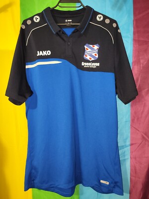Jako SC Heerenveen Netherlands Collared Football Shirt Jersey mens