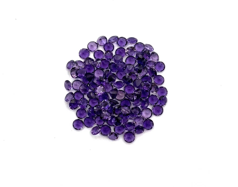 Natural Scapolite Round Cut Loose Gemstone Lot 51 Pcs 3.50 MM 8 CT - Image 3 of 4