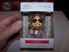 Hallmark Ornament BIG LEBOWSKI The Dude Christmas Ornament In Box