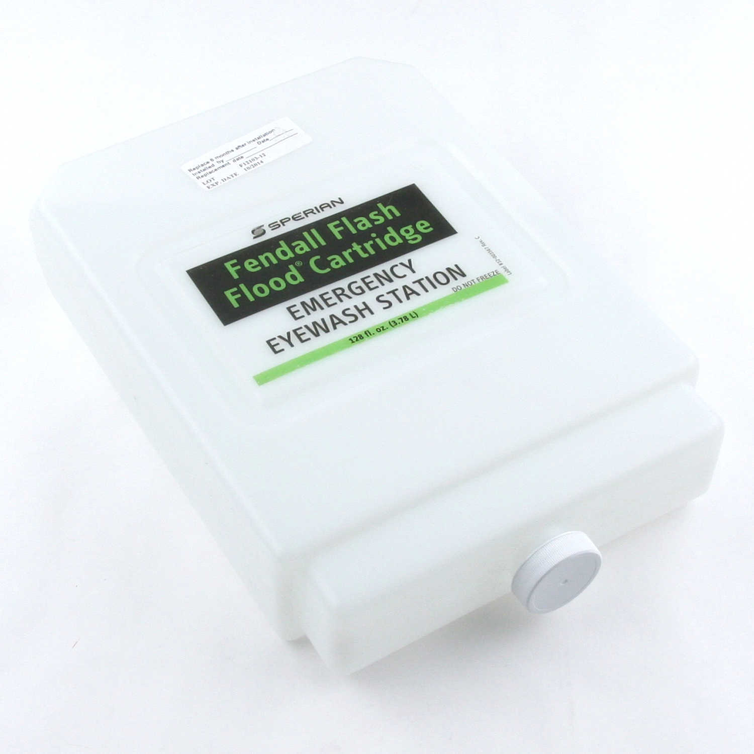 Sperian Fendall Flash Flood Eyewash Station Refill 1Gallon Cartridge
