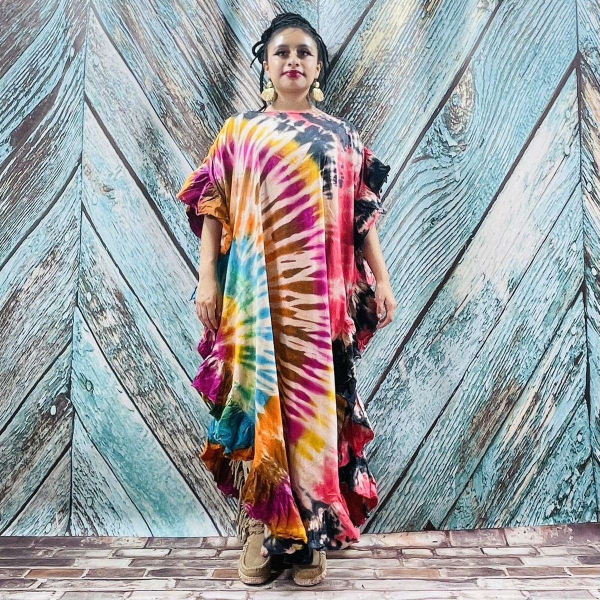 Ema Handmade Hand Tiedye Cotton Maxi Festival Dress Boho One Plus size 2X, 3X | eBay Ema Handmade Hand Tiedye Cotton Maxi Festival Dress Boho One Plus size 2X, 3X | eBay