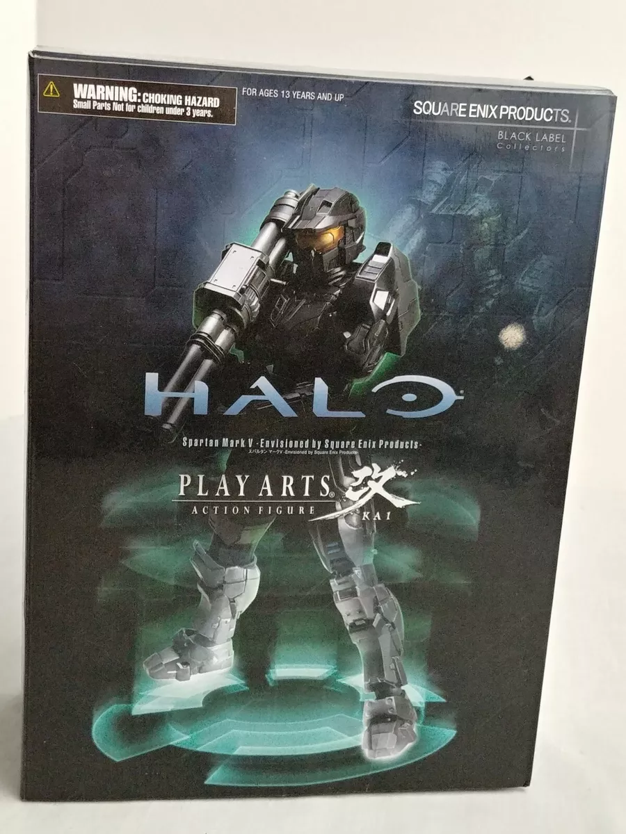 Halo Spartan Mark V Play Arts Kai Black Label Collectors Action