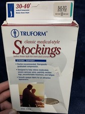 truform compression stockings 30-40 Medium Open Toe