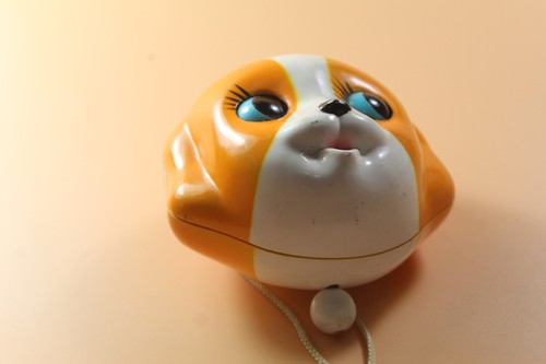 Vintage Sankyo Pull String Musical Dog Moving Eyes Japan 1970s WORKS | eBay