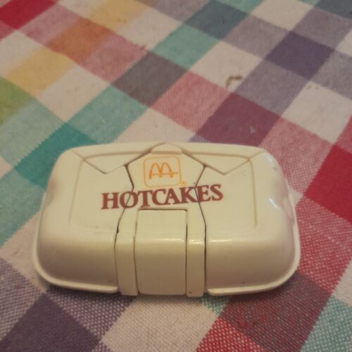 McDonalds Hot Cakes Food Changeables Dinosaur Transformers 1990 Nice - Picture 1 of 5