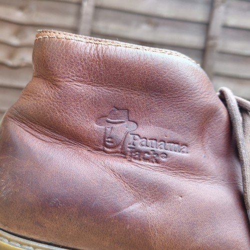 Panama Jack Brown Leather Boots UK 7 EU40 Ankle Lace up Waterproof Made in Spain - Picture 21 of 23